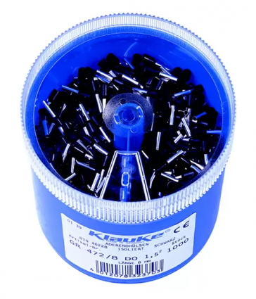 Фотография товара 'Klauke klkGR4728DO Втул. изолир. наконечники 1,5мм2, дл. втулки 8мм'