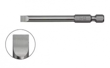 Фотография товара 'Klauke klkKL2007335 Шлицевая отверточная вставка (бит) L=73 мм 0,6 х 3,5'