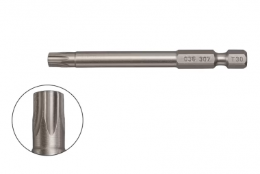 Фотография товара 'Klauke klkKL25073TX10 Отверточная вставка (бит) L=73 мм Torx Tx10'