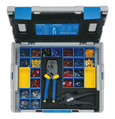Фотография товара 'Klauke klkLBOXX230B Набор изол. и неизол. кабельных наконечников'