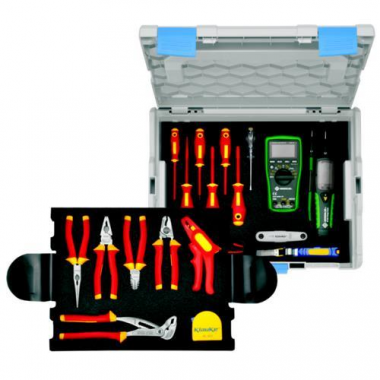 Фотография товара 'Klauke klkLBOXXKLB18 Набор инструментов электромонтажника в кейсе L-BOXX'
