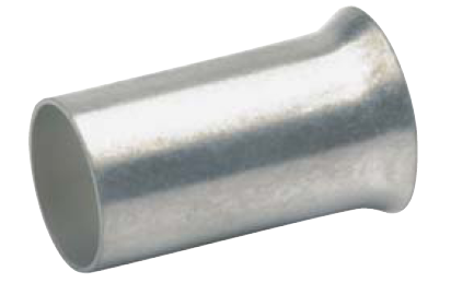 Фотография товара 'Klauke klk71S10 Наконечник втулочный неизол. посеребр. 0,5мм2 l=10'