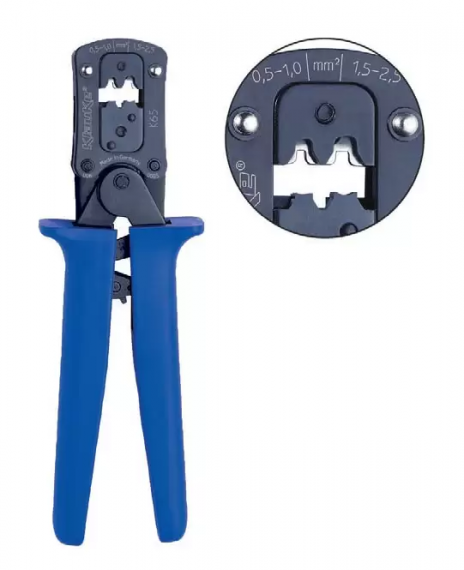 Фотография товара 'Klauke klkK65 Пресс-клещи с храп. мех-м для конт. зажимов типа FASTON'