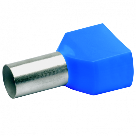 Фотография товара 'Klauke klk87714 Двойной втулочный изолир. наконечник 2x16мм2'