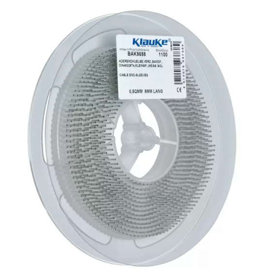 Фотография товара 'Klauke klkBAK9738 Изол. втулочн. наконечники 2,5 мм2'