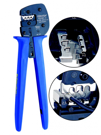 Фотография товара 'Klauke klkK90MC32 Пресс-клещи для опрессовки соединителей Multi-Contact MC3'