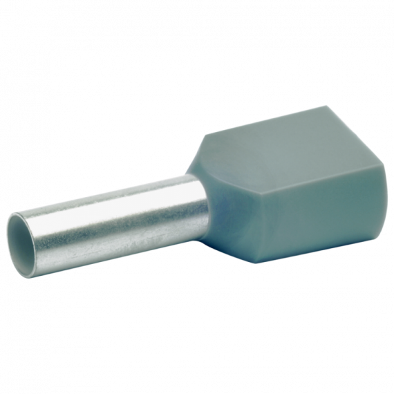 Фотография товара 'Klauke klk87412 Двойной втулочный изолир. наконечник 2x4мм2'