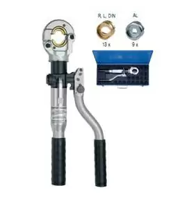 Фотография товара 'Klauke klkHK6022SETR Комплект: пресс HK6022 и 10 матриц серии "22"'