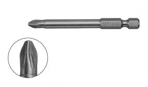 Фотография товара 'Klauke klkKL22073PZ1 Крестовая отверточная вставка (бит) L=73 мм PZ1'