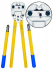 Фотография товара 'Klauke klkK6 Пресс-клещи для медных трубч. наконечн-в'